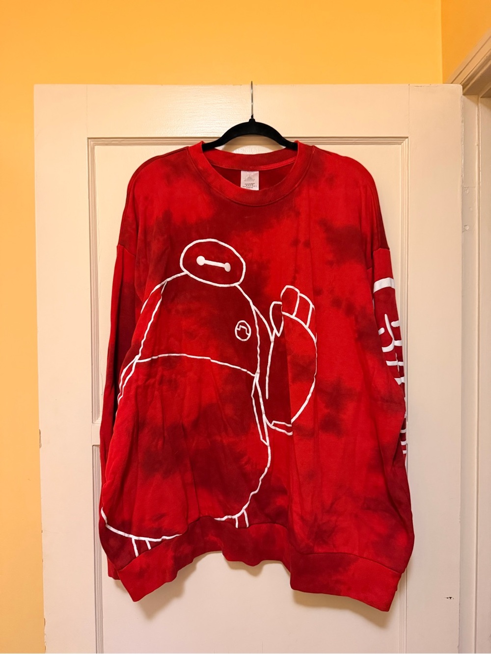Red Baymax Graphic Sweatshirt